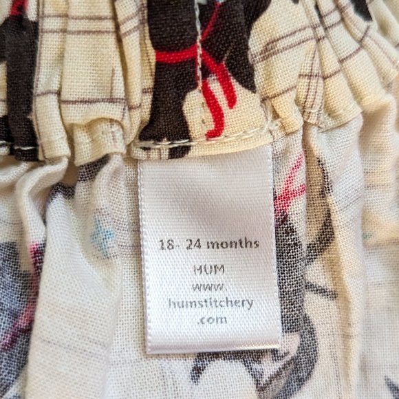 Hum Stitchery Trouser Skirt Ninja Pattern 18-24 Months VGUC - Picture 5 of 5